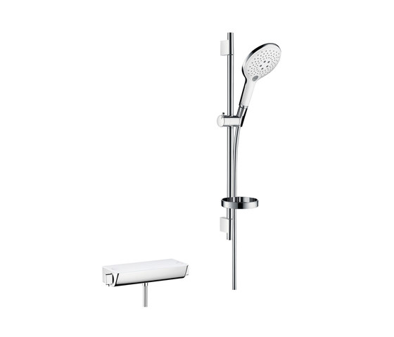 hansgrohe Ecostat Select Combi Set 0.65 m with Raindance Select S 150 3jet hand shower | Shower controls | Hansgrohe