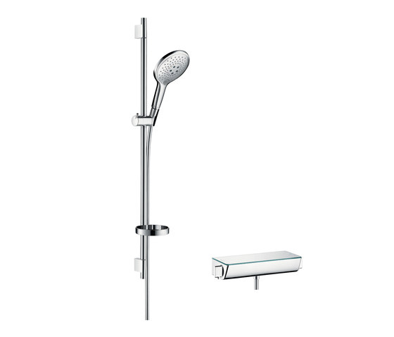 hansgrohe Ecostat Select Combi Set 0.90 m with Raindance Select S 150 3jet hand shower | Shower controls | Hansgrohe