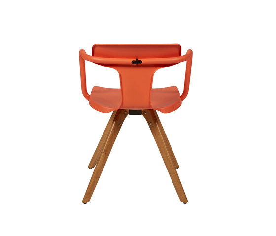 T14 chair Iroko legs | Chairs | Tolix