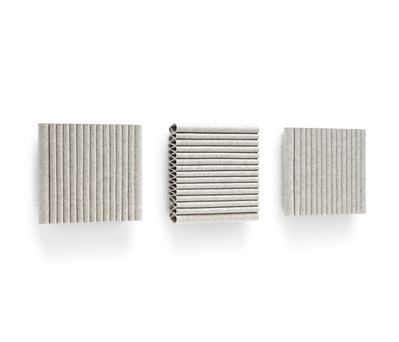 Wave wall module, square | Sound absorbing objects | HEY-SIGN