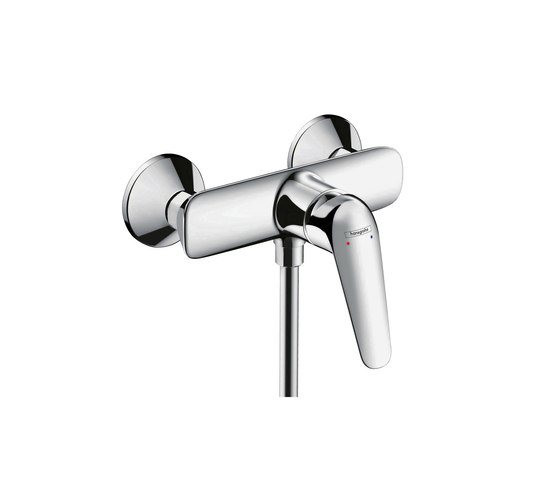 hansgrohe Novus Single lever shower mixer for exposed installation | Bath taps | Hansgrohe