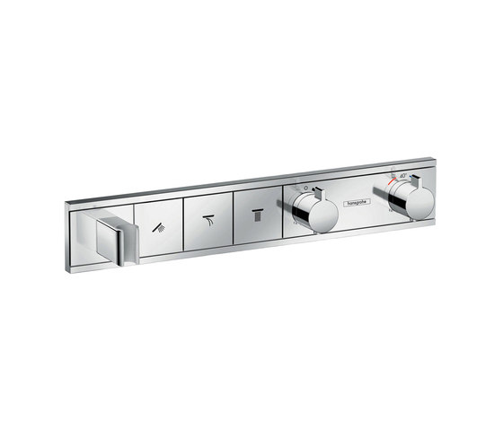 hansgrohe RainSelect Finish set for concealed installation for 3 functions | Shower controls | Hansgrohe