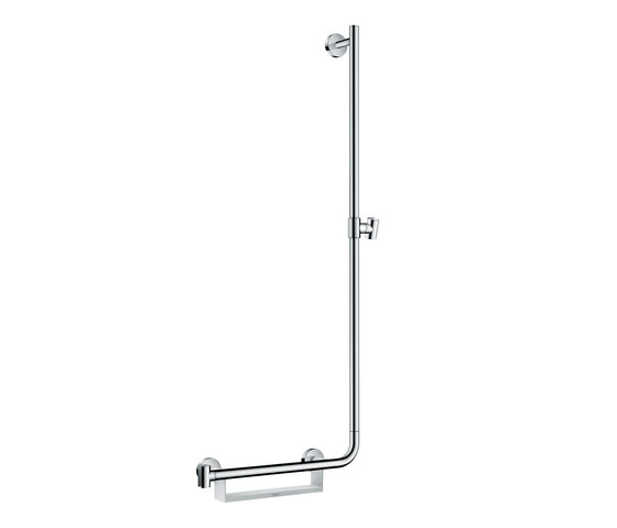 hansgrohe Unica Comfort wall bar 1.10 m R | Bathroom taps accessories | Hansgrohe