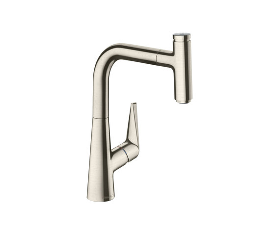 hansgrohe Talis Select S Single lever kitchen mixer 220 with pull-out spout | Kitchen taps | Hansgrohe