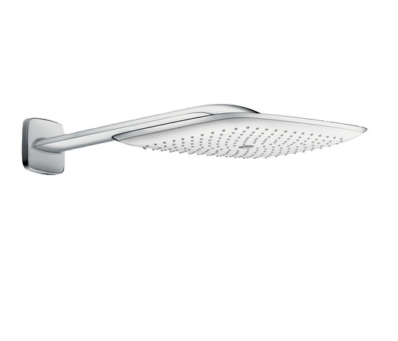 hansgrohe PuraVida 400 Air 1jet overhead shower with shower arm 390 mm EcoSmart 9 l/min | Shower controls | Hansgrohe