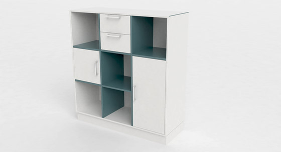 V Bookcase | Armoires | Cube Design