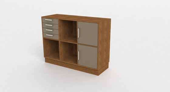 V Bookcase | Regale | Cube Design