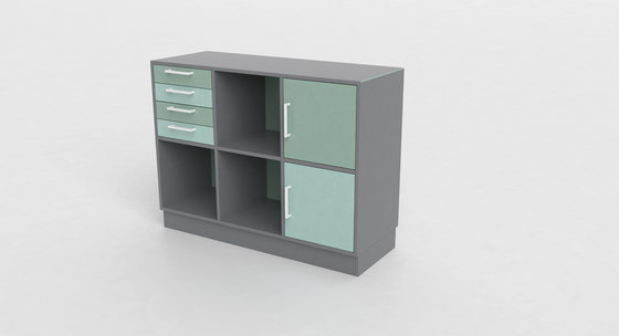 V Bookcase | Estantería | Cube Design