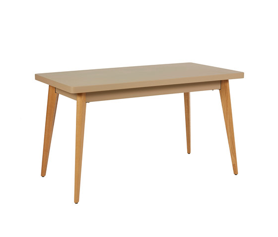 55 table Oak legs - 130 | Dining tables | Tolix