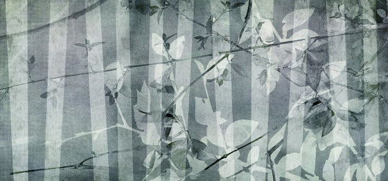 pois & strip | leaves | Wall art / Murals | N.O.W. Edizioni