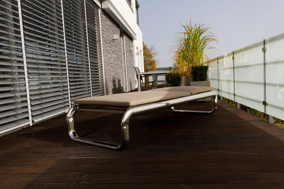 hake konzept Luxury loungers - Stainless steel standard height | Sun loungers | Hake Konzept