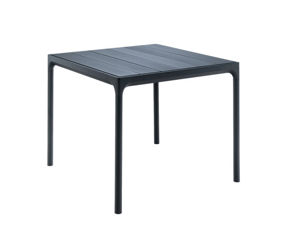 FOUR | Dining table 90x90 Aluminum | Esstische | HOUE