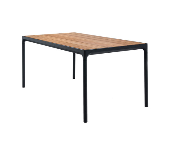 FOUR | Dining table 90x210 Black frame | Dining tables | HOUE