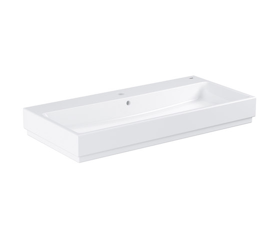 Cube Ceramic Counter top basin 100 | Wash basins | GROHE