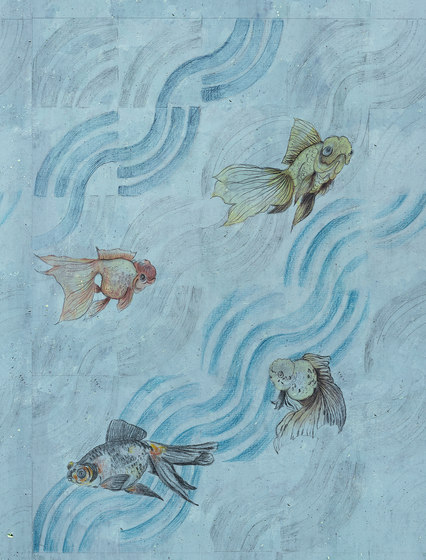Onde di pesci | Revêtements muraux / papiers peint | WallPepper/ Group