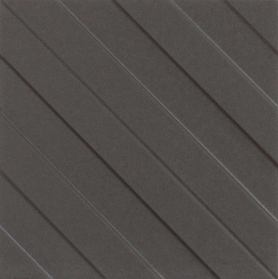 Shapes | Transverse 3 Graphite | Ceramic tiles | Dune Cerámica