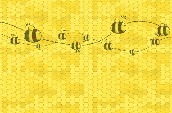 Honey to the bee | Revestimientos de paredes / papeles pintados | WallPepper/ Group