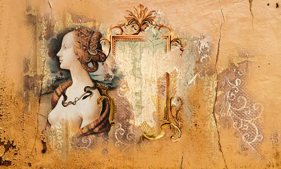 Dama con specchio | Revestimientos de paredes / papeles pintados | WallPepper/ Group