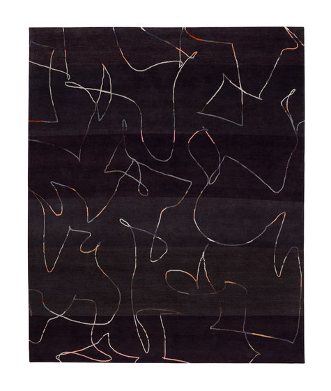 4-Minute Rug - Scribble chocolate | Tappeti / Tappeti design | REUBER HENNING