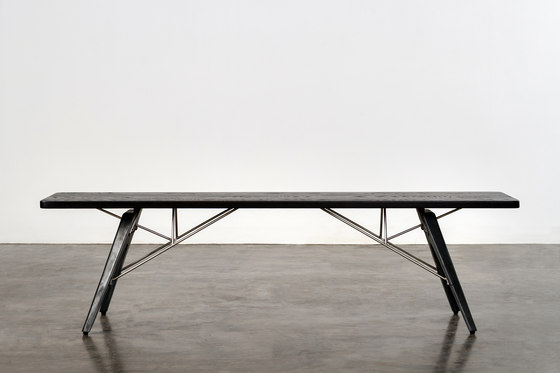 Kahn dining bench | Benches | District Eight