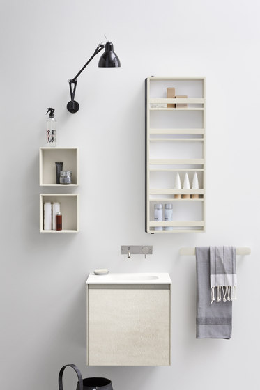 Miroir tournant en Corian | Armoires de toilette | Rexa Design