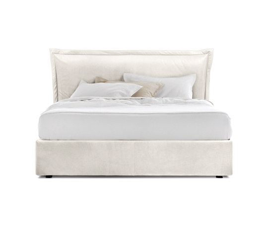 Aladino with upholstered tall bed frame | Lits | Pianca