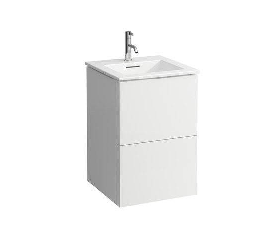 Kartell by LAUFEN | Vanity unit con 2 cassetti, con lavabo | Mobili lavabo | LAUFEN BATHROOMS