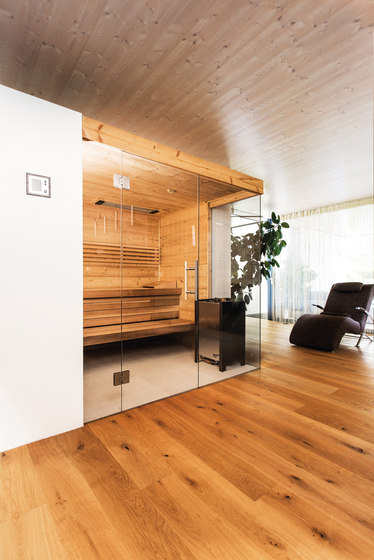 Spruce Panoramic sauna | Saunas | DEISL SAUNA & WELLNESS