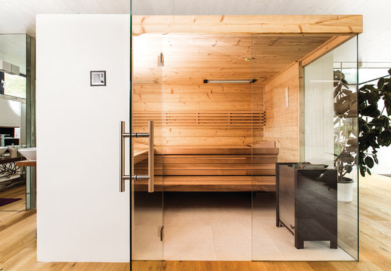 Spruce Panoramic sauna | Saunas | DEISL SAUNA & WELLNESS