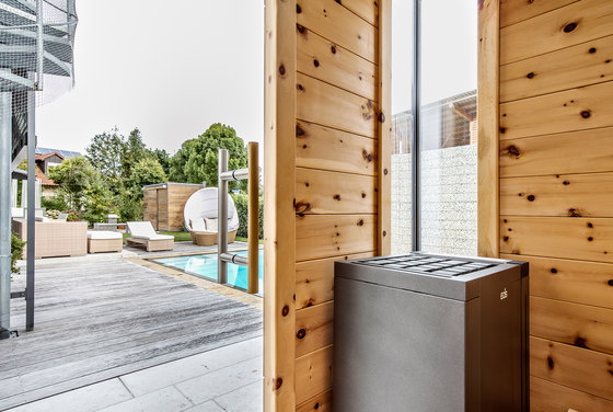 Swiss pine Outdoor sauna | Saune | DEISL SAUNA & WELLNESS