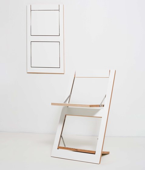 Fläpps Folding Chair | White | Sillas | Ambivalenz