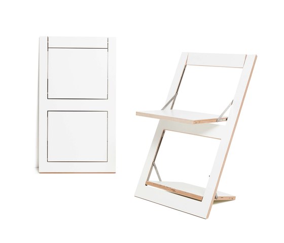 Fläpps Folding Chair | White | Chairs | Ambivalenz