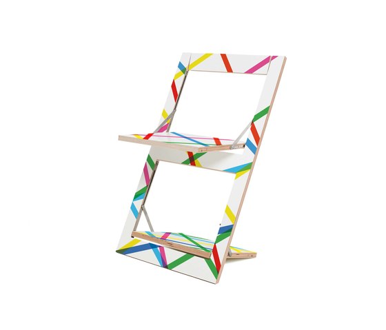Fläpps Folding Chair | Bunte Linien | Chairs | Ambivalenz
