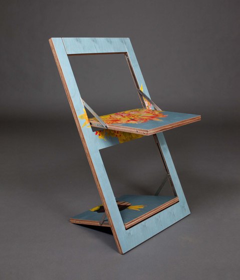 Fläpps Folding Chair| Messerblumen | Sillas | Ambivalenz