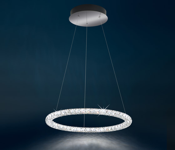 Circle LED Pendant | Suspensions | Schonbek