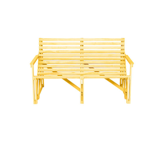Patiobench 2-3 Yellow | Benches | Weltevree