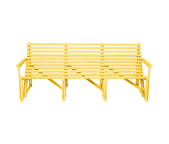 Patiobench 4-5 Yellow | Sitzbänke | Weltevree