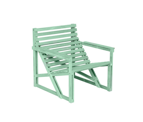 Patio Easy Chair Green | Chairs | Weltevree