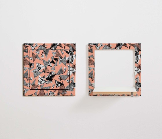 Fläpps Shelf 40x40-1 | PS Collage 3 by Pattern Studio | Estantería | Ambivalenz