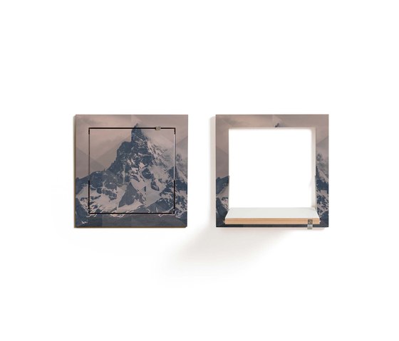 Fläpps Shelf 40x40-1 | Puerto Natales by Joe Mania | Shelving | Ambivalenz