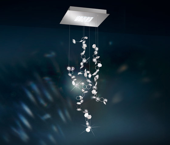 Crystalon LED Pendant | Lámparas de suspensión | Schonbek
