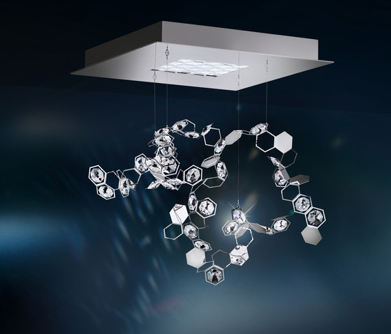 Crystalon LED Pendant | Lámparas de suspensión | Schonbek