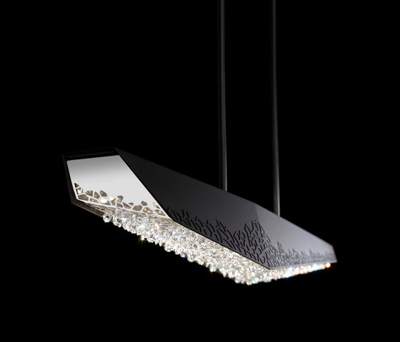 Glyph LED Pendant | Suspended lights | Schonbek