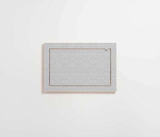 Fläpps Shelf 60x40-1 | Watercolor Stripes by Kind of Style | Shelving | Ambivalenz