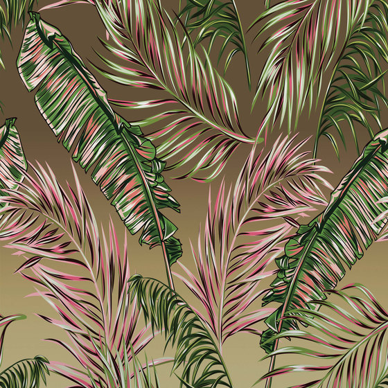 Luminous Palms | LP1.06 SG by YO2 | Wall coverings / wallpapers