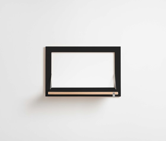 Fläpps Shelf 60x40-1 | Black | Scaffali | Ambivalenz