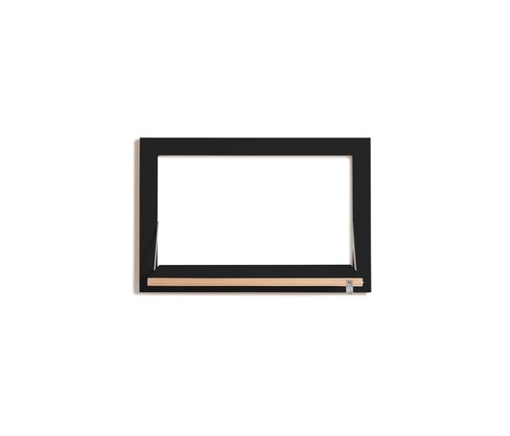 Fläpps Shelf 60x40-1 | Black | Shelving | Ambivalenz