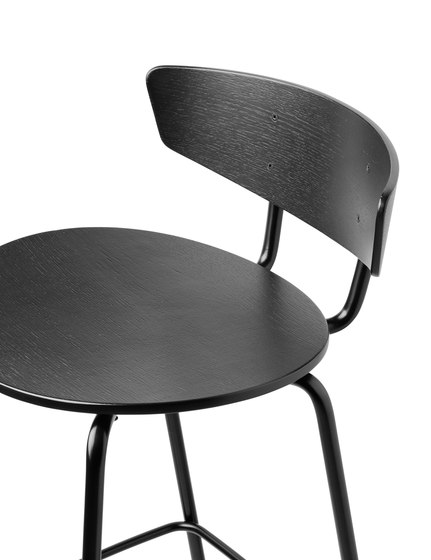 Herman Bar Chair - Black | Tabourets de bar | ferm LIVING