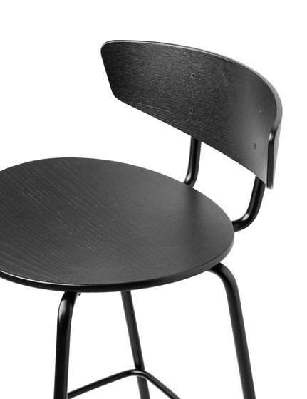 Herman Counter Chair - Black | Taburetes de bar | ferm LIVING