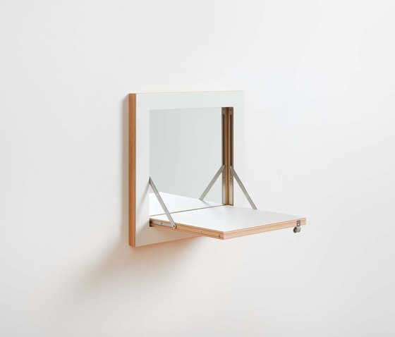 Fläpps Vanity Mirror | White | Espejos | Ambivalenz